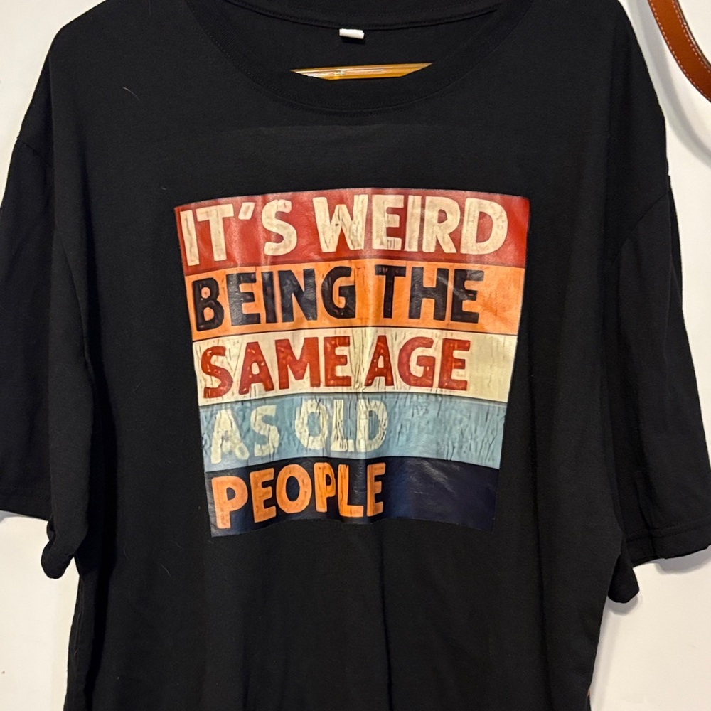 Black Graphic Kids T-Shirt